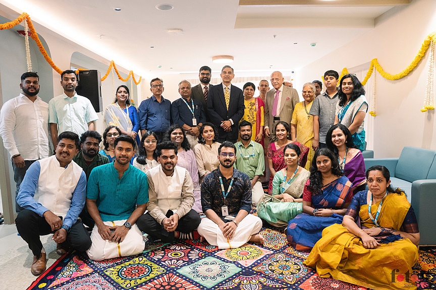 Team with Dr. Pratap Reddy