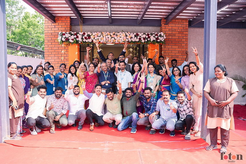Excited team
