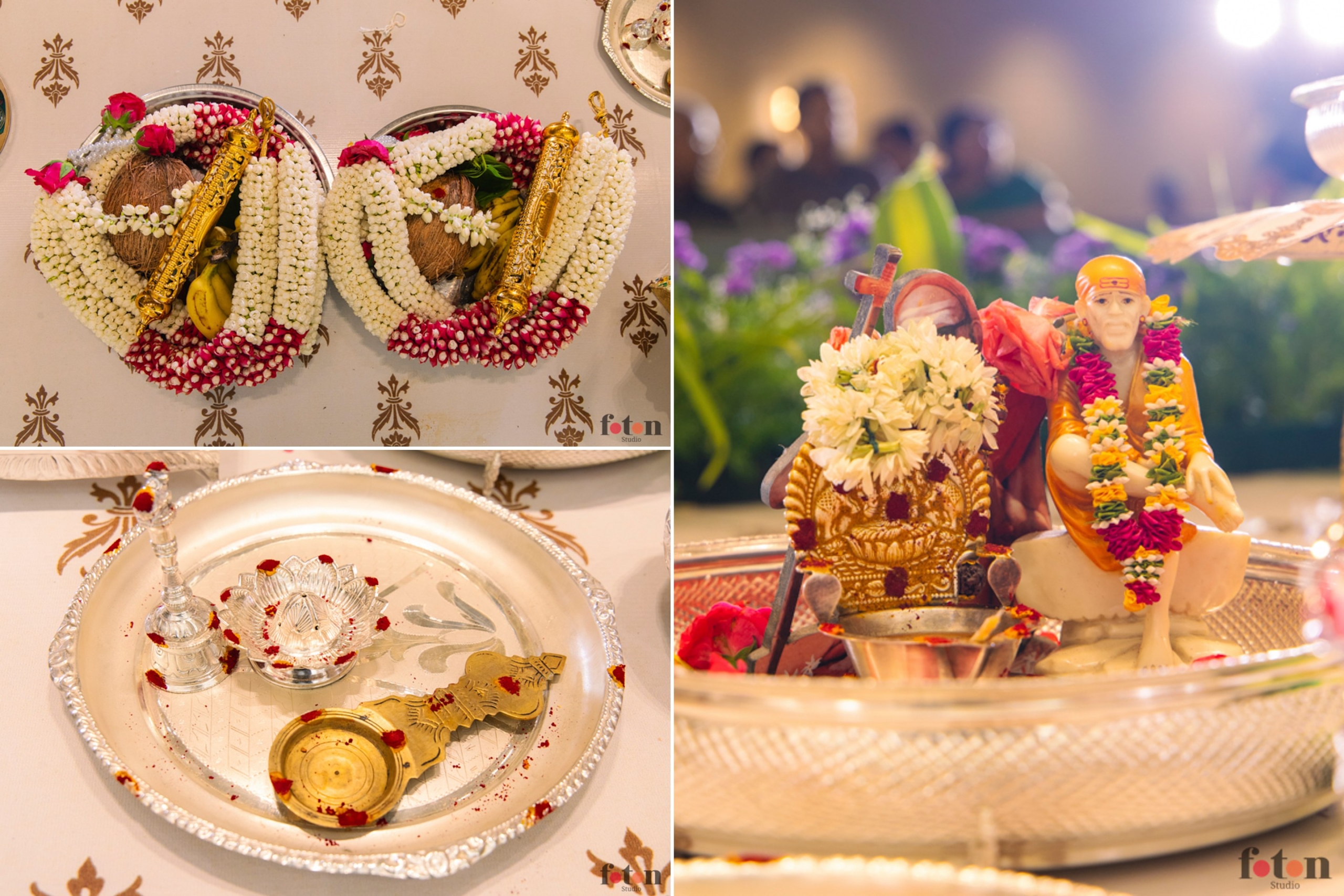 Garlands and Pooja material