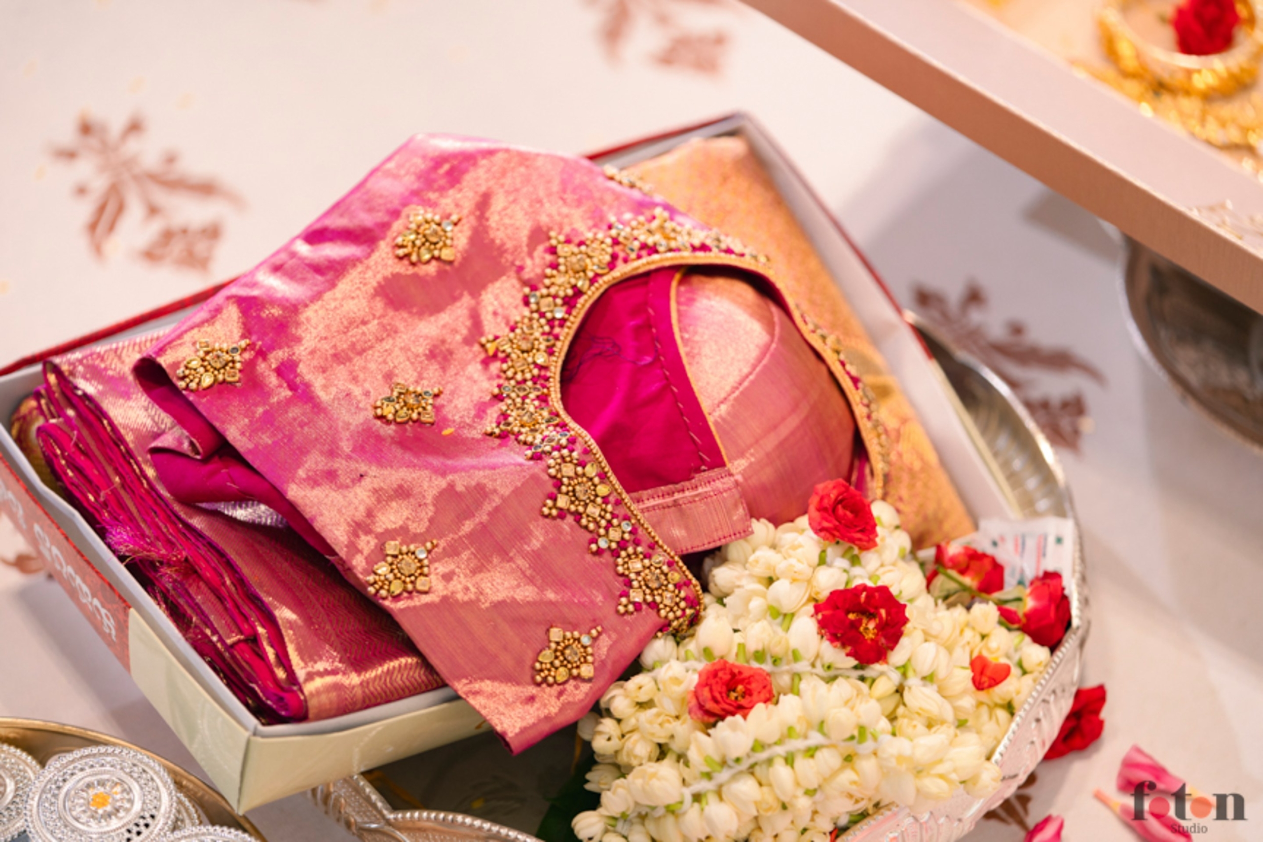Roshini Engagement Saree