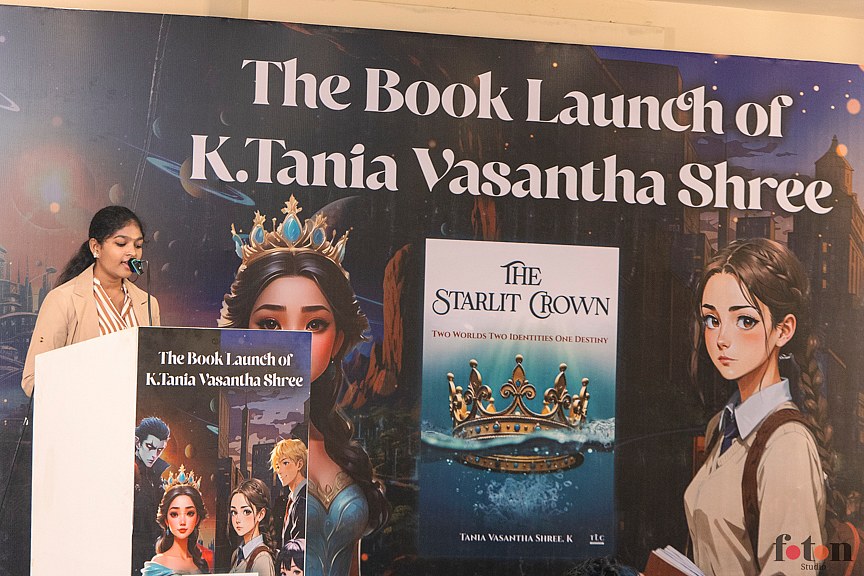 Tania Expressing about how she had written her book.